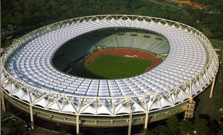 Architectuur en ontwerp van het Stadio Olimpico