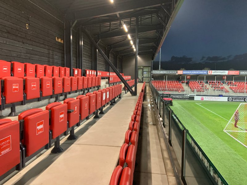 Capaciteit en uitbreidingen van het Almere City Stadion 