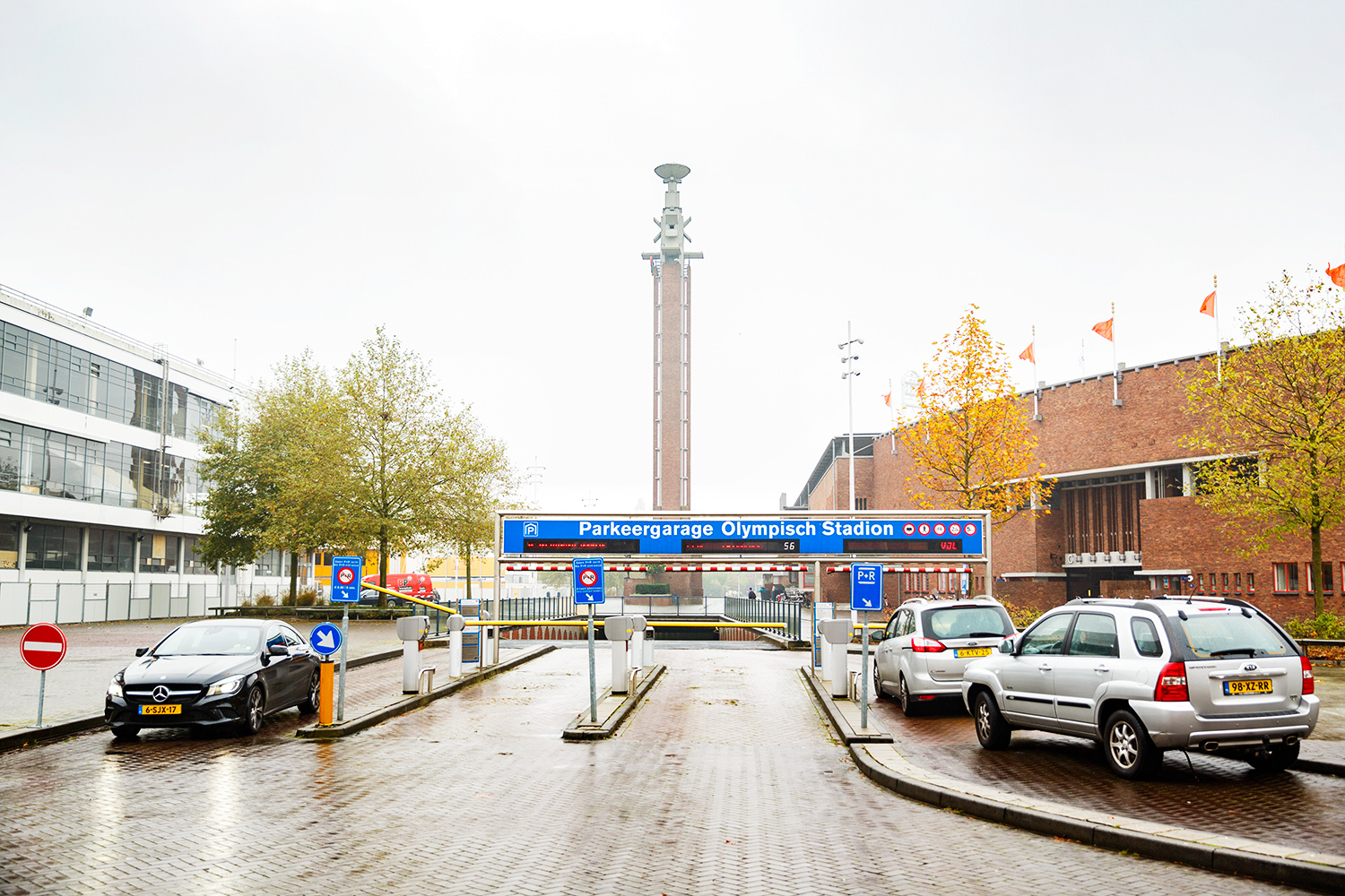 Voordelig parkeren nabij het Olympisch Stadion in Amsterdam