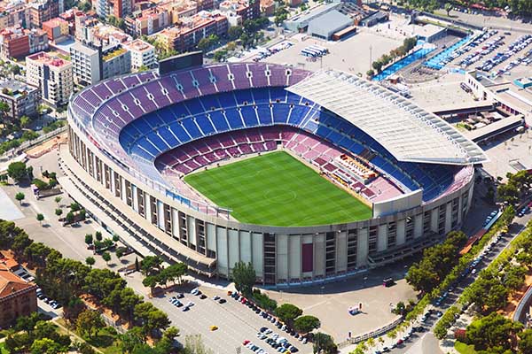 Plannen en ontwerp van het nieuwe Camp Nou 