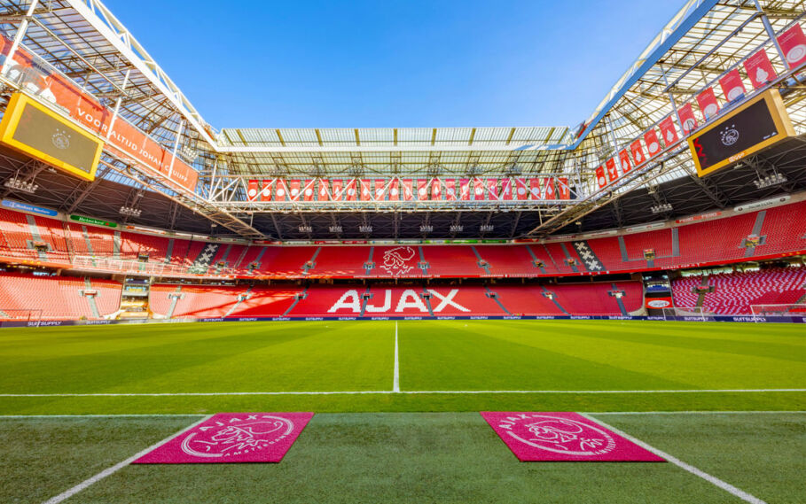 Plattegrond van Ajax Stadion 