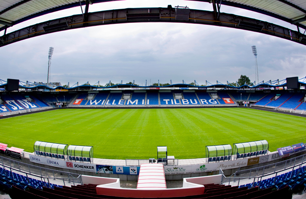 Willem 2 Stadion in Tilburg 